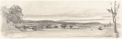 Näkymä puiston yli, Chatsworth, Derbyshire tekijältä John Burgess