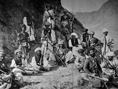 Khyberin päälliköt ja kaanit, 1878-79 tekijältä John Burke