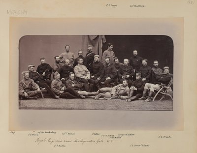 Royal Engineers, lähellä päämajan porttia tekijältä John Burke