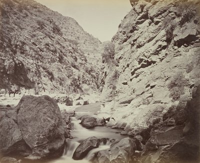 ?Järkäs käännös defilessä [Ali Masjidin alla], erittäin karkea?, 1879 tekijältä John Burke