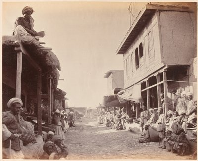 Katunäkymä, Jalalabad 1879 tekijältä John Burke
