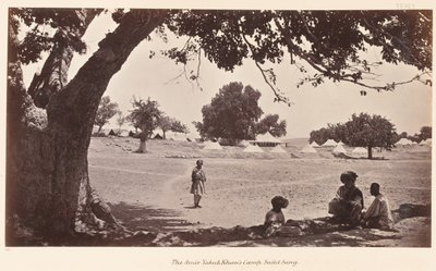 Amir Yakub Khanin Camp Safed Sang, 1879 tekijältä John Burke
