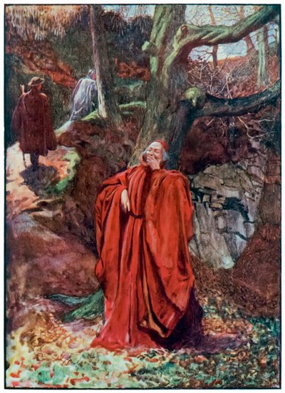 "Christian and Hopeful jättää ateisti nauraen" John Bunyanin "Pilgrim" -progress From This World, To That What Is To Come -kappaleesta tekijältä John Byam Liston Shaw