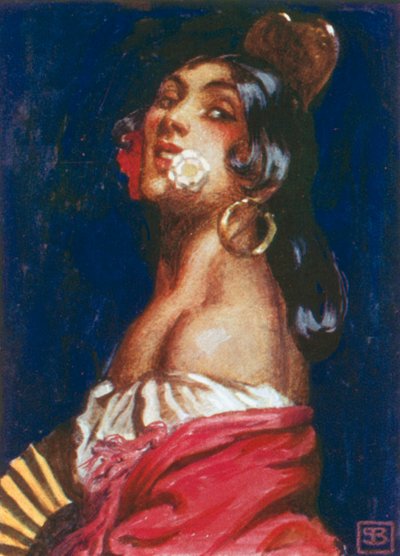 George Bizet, Carmen (värilitografia) tekijältä John Byam Liston Shaw