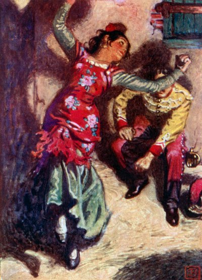George Bizet, Carmen (värilitografia) tekijältä John Byam Liston Shaw