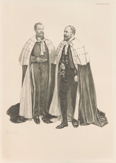 Kuningas Edward VII:n kruunaus tekijältä John Byam Liston Shaw