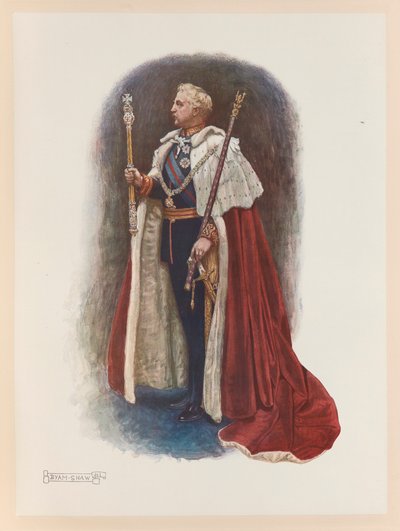 Kuningas Edward VII:n kruunaus tekijältä John Byam Liston Shaw