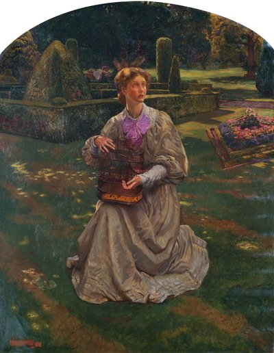 Häkissä oleva lintu tekijältä John Byam Liston Shaw