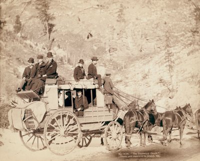 Old West Deadwood Stagecoach tekijältä John C. H. Grabill