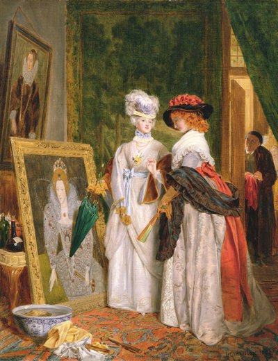 Puku- ja muodinmuutoskriitikot tekijältä John Callcott Horsley