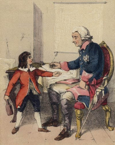 Frederick Suuri ja hänen veljenpoikansa tekijältä John Callcott Horsley