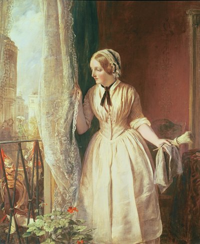Sotilaan jäähyväiset, 1853 tekijältä John Callcott Horsley
