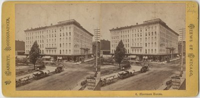 Sherman House, noin 1865 tekijältä John Carbutt