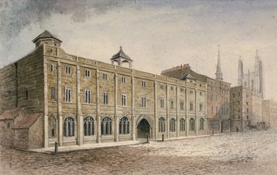 Leadenhall, Lontoon kaupunki, 1785 tekijältä John Carter