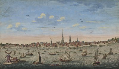 Itäinen näkökulma Philadelphiaan, 1778 tekijältä John Carwitham