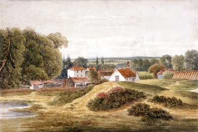 The Spaniards Inn, Hampstead Heath, Hampstead, Lontoo, 1820 tekijältä John Cawthorn