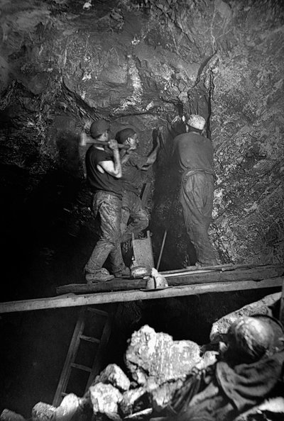 Maanalainen kaivostoiminta, Colcauth, Cornwall tekijältä John Charles Burrow