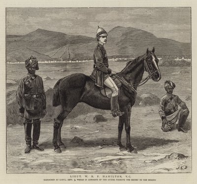 Luutnantti W R P Hamilton, VK tekijältä John Charles Dollman