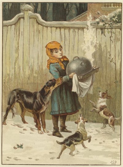 Jouluillallinen vaarassa tekijältä John Charles Dollman