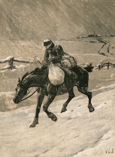 Joulupostimies tekijältä John Charles Dollman