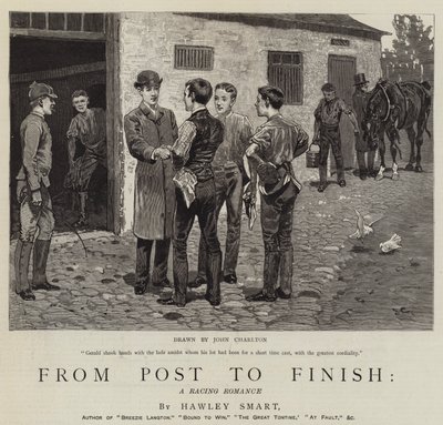 Postauksesta maaliin, kilpa-romantiikka tekijältä John Charlton