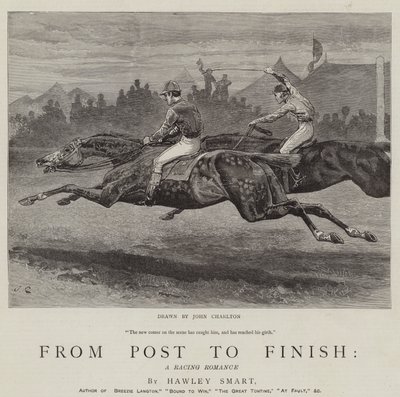 Postauksesta maaliin, kilpa-romantiikka tekijältä John Charlton