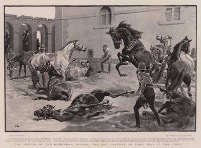 Omdurman Charge -sankarit, 21. Lancerit matkalla rintamaan tekijältä John Charlton