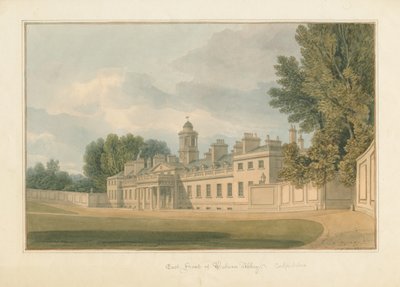 Bedfordshire - Woburn Abbey, 1824 tekijältä John Chessell Buckler