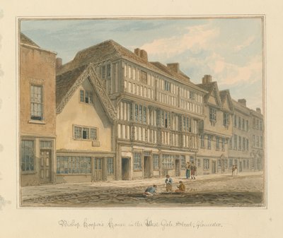 Gloucestershire - Bishop Cooperin talo tekijältä John Chessell Buckler