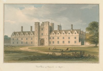 Kent - Knowle, 1811 tekijältä John Chessell Buckler