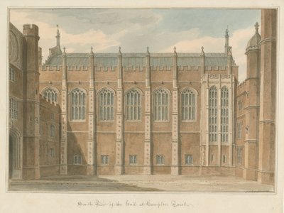 Middlesex - Hampton Court, 1811 tekijältä John Chessell Buckler