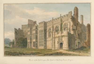 Sussex - Cowdray House tekijältä John Chessell Buckler