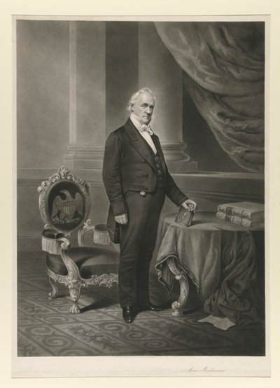 James Buchanan (faksin allekirjoitus) tekijältä John Chester Buttre