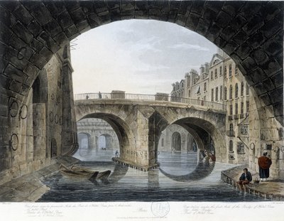 Paris, Peer Pont - dess. de Mats, noin 1810, Pariisin kaupunki. tekijältä John Claude Nattes