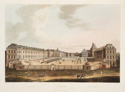 Sisäänkäynti, kuvitus Versailles