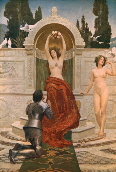 Venusbergissä, 1901, n. 1930. tekijältä John Collier