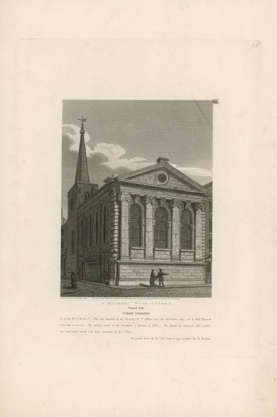St Michael, Wood Street, Lontoo tekijältä John Coney