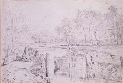 Lukko Stourissa tekijältä John Constable