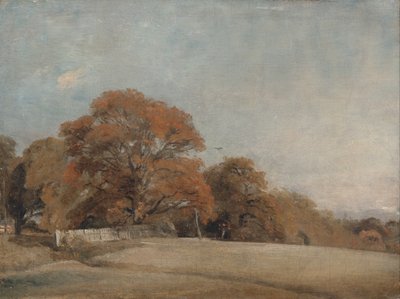 Syksyinen maisema East Bergholtissa tekijältä John Constable