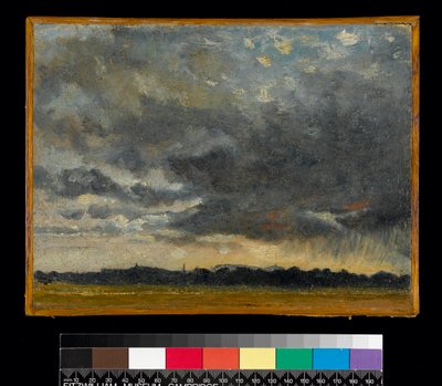 Hampsteadissa, katsoen kohti Harrowa, ennen vuotta 1837 tekijältä John Constable