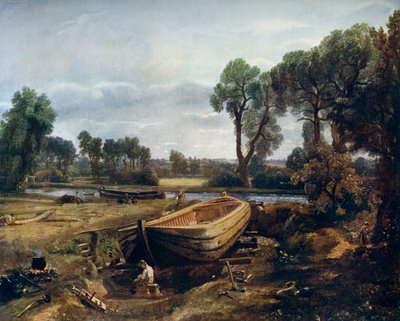 Venerakennus lähellä Flatfordin tehdasta, 1815, 1912. tekijältä John Constable