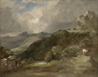 Bow Fell, Cumberland, 1807 tekijältä John Constable