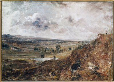 Branch Hill Pond, Hampstead (öljy kankaalle tekijältä John Constable