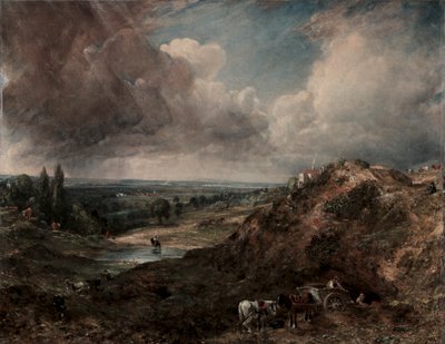 Branch Hill Pond, Hampstead tekijältä John Constable