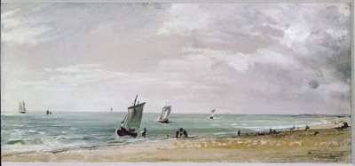 Brighton Beach (öljy kankaalle tekijältä John Constable