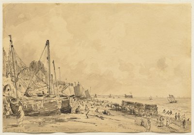 Brighton Beach, Katse itään, 1824 tekijältä John Constable