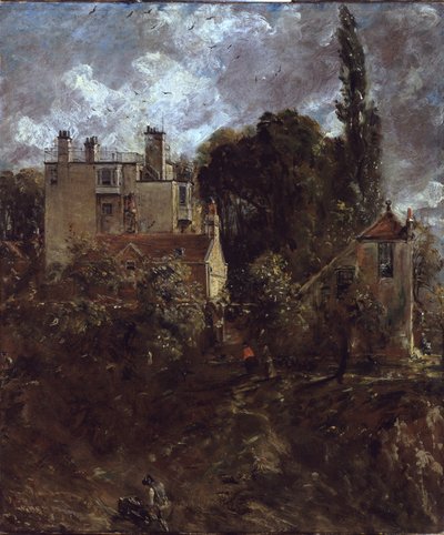 Amiraalin talo Hampsteadissa, nimeltään "The Grove" tekijältä John Constable