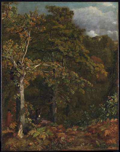 Edge of a Wood, noin 1816 tekijältä John Constable