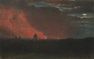 Tuli Lontoossa Hampsteadista nähtynä tekijältä John Constable
