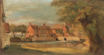Flatfordin tehdas vuosina 1810–1811. tekijältä John Constable